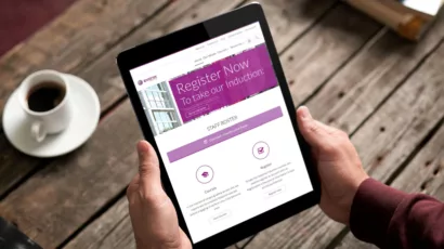 Evonik iPad portrait